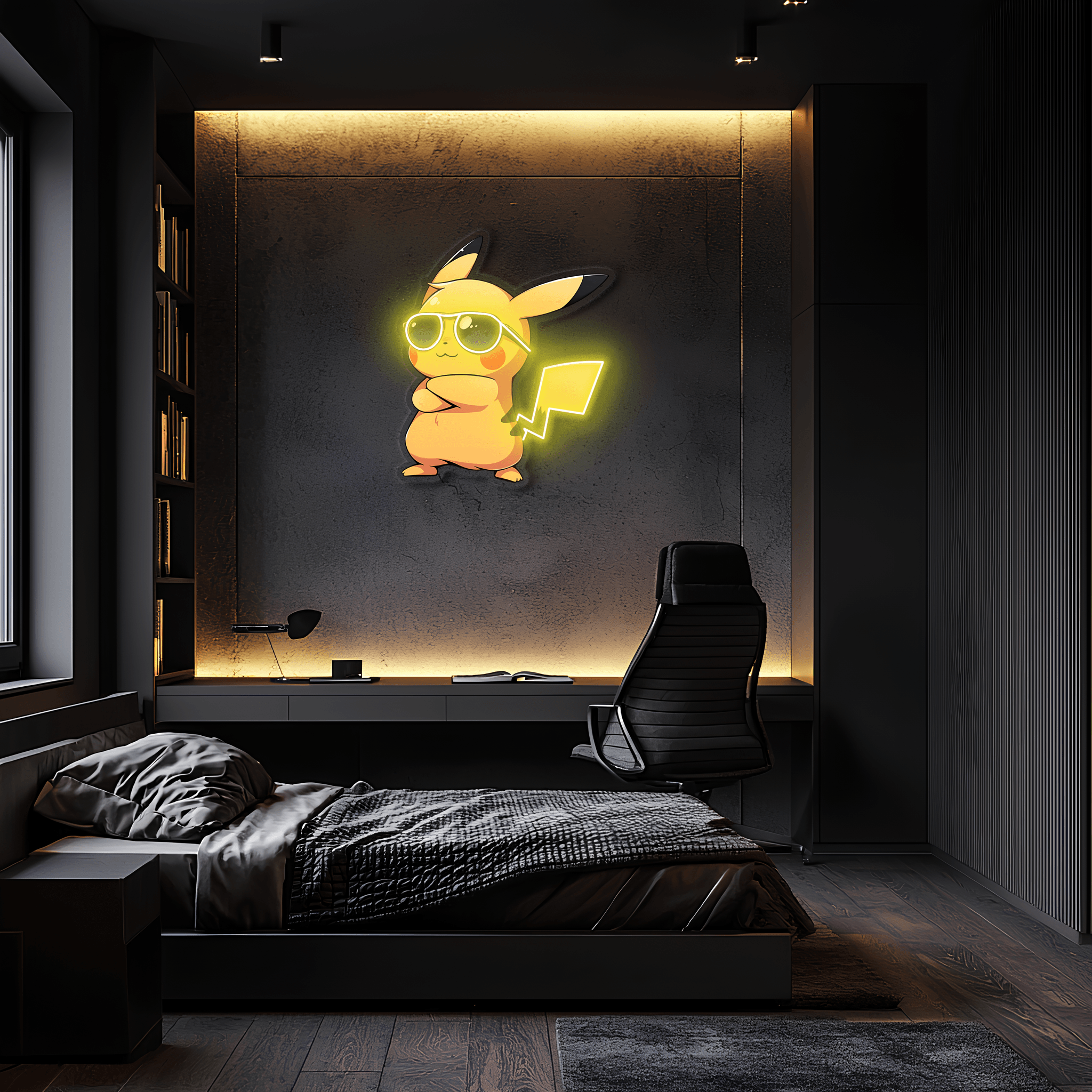 Pikachu Neon LED Wall Sign