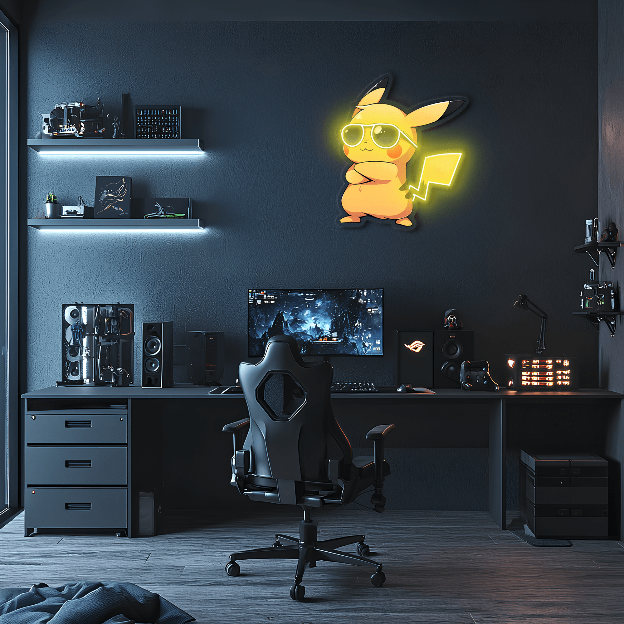 Pikachu Neon LED Wall Sign