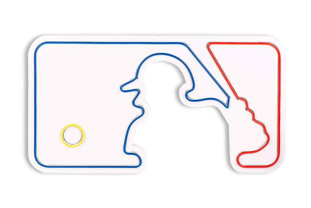 Baseball Pitcher Neon Wall Sign