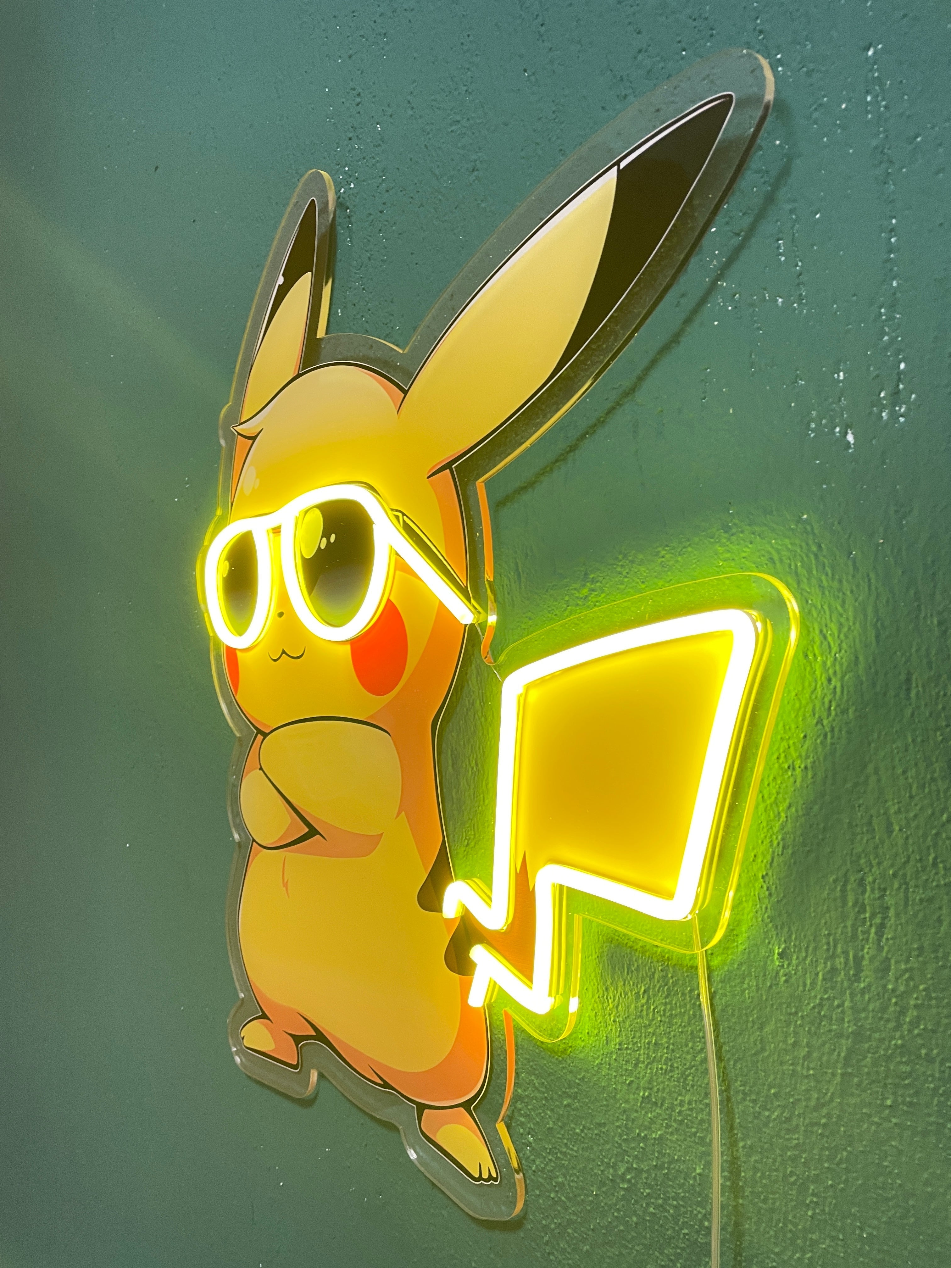 Pikachu Neon LED Wall Sign