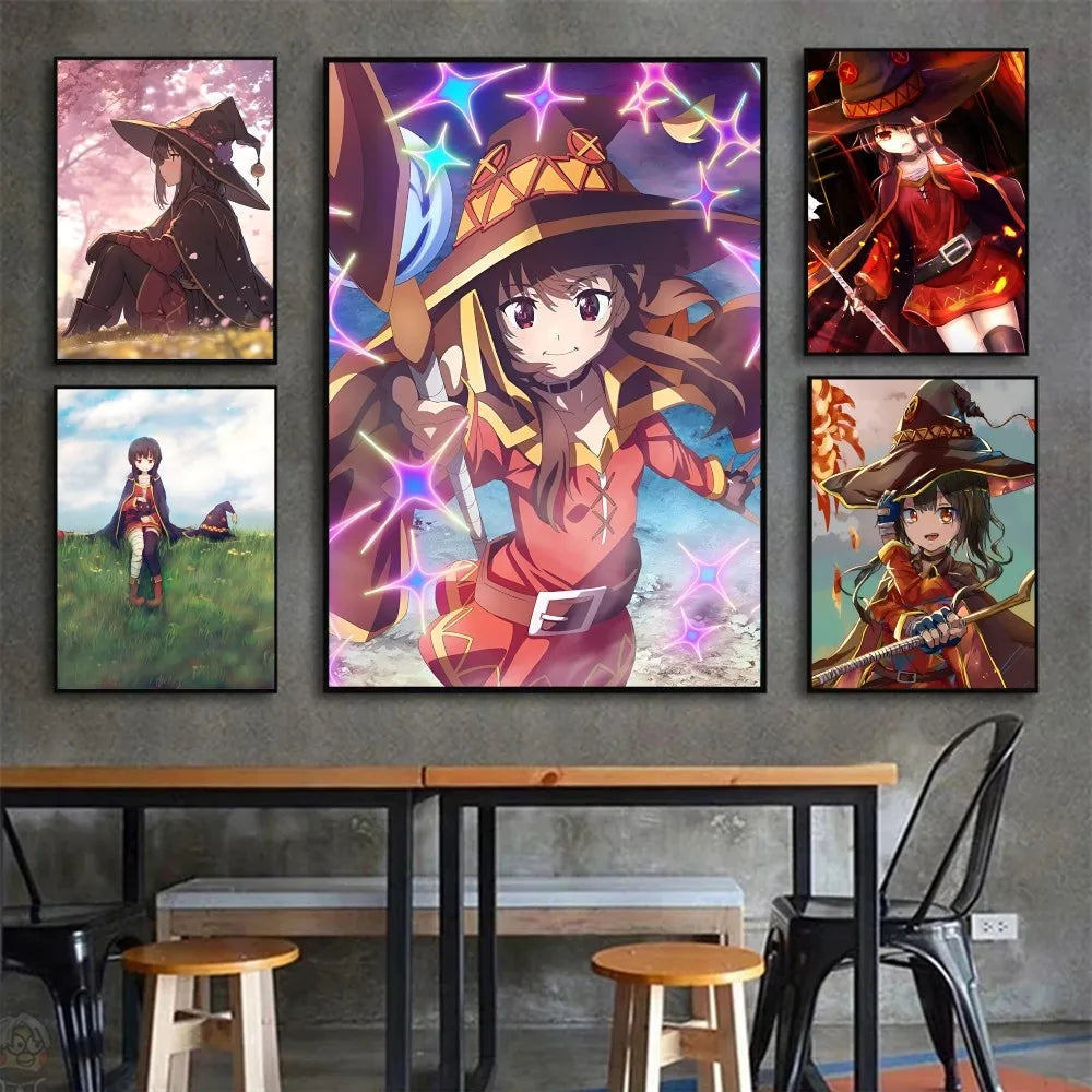 Megumin Anime Poster Set