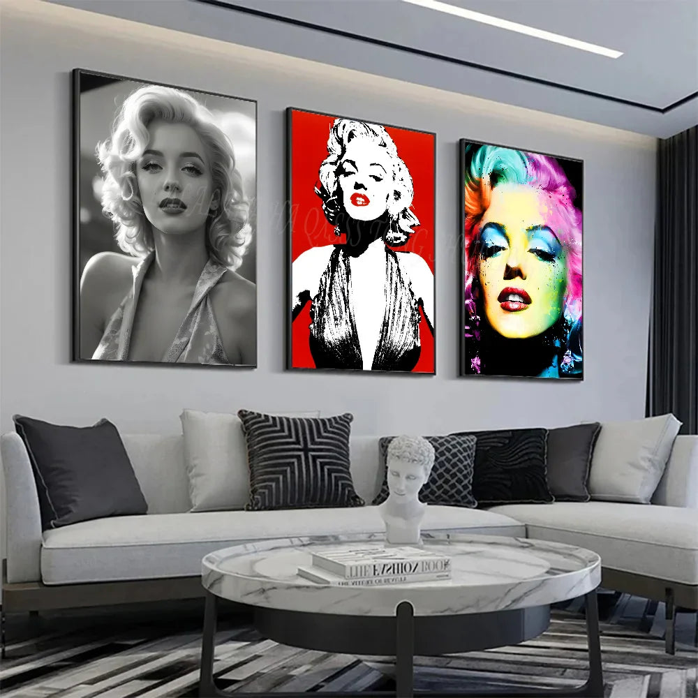 Marilyn Monroe Pop Art Poster