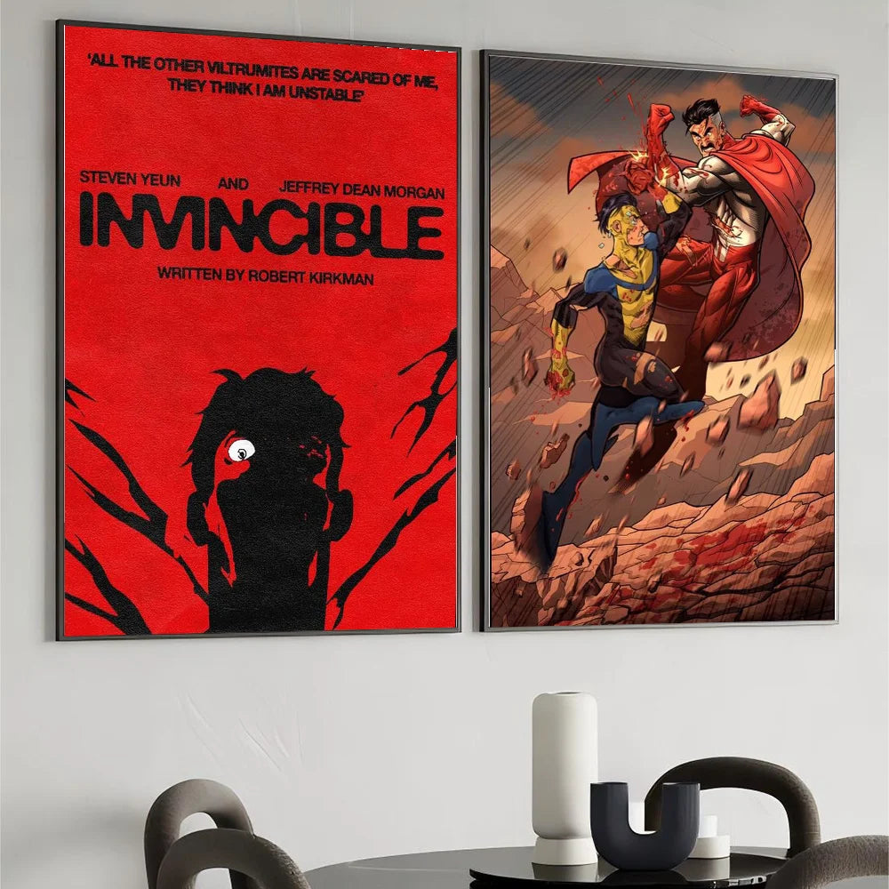 Invincible Comic Poster Set