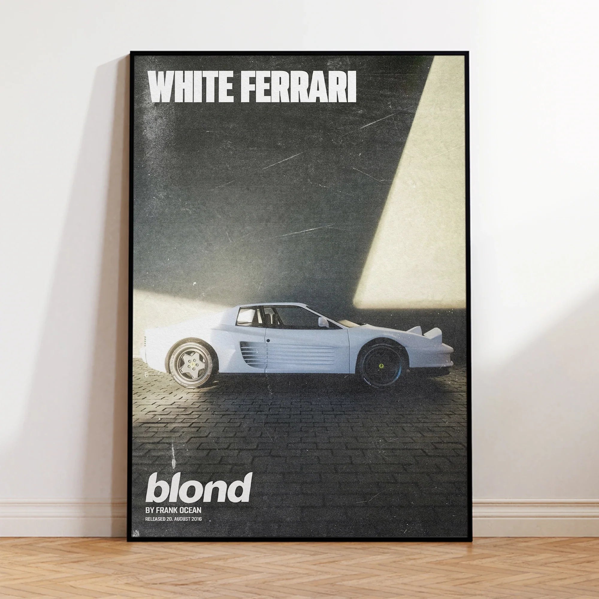Frank Ocean Blonde Album Poster