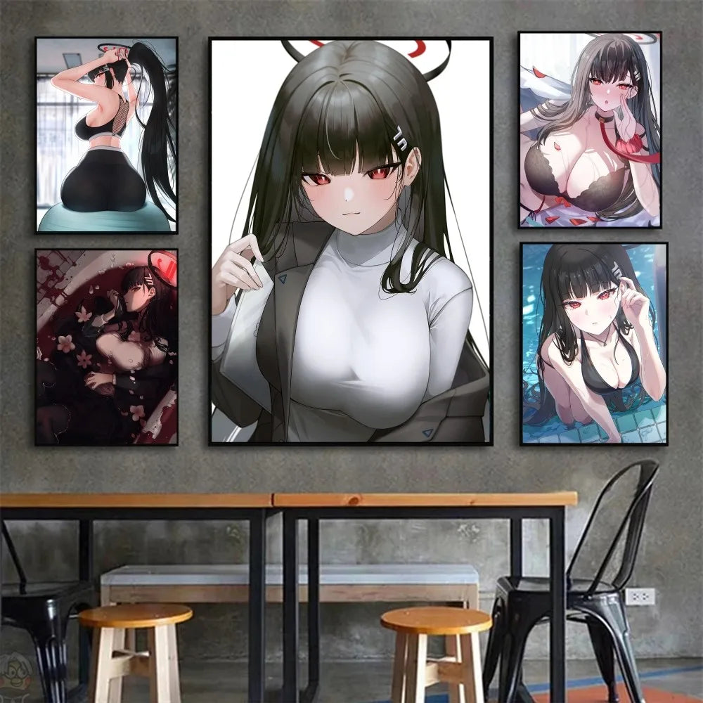 Blue Archive Rio Anime Poster