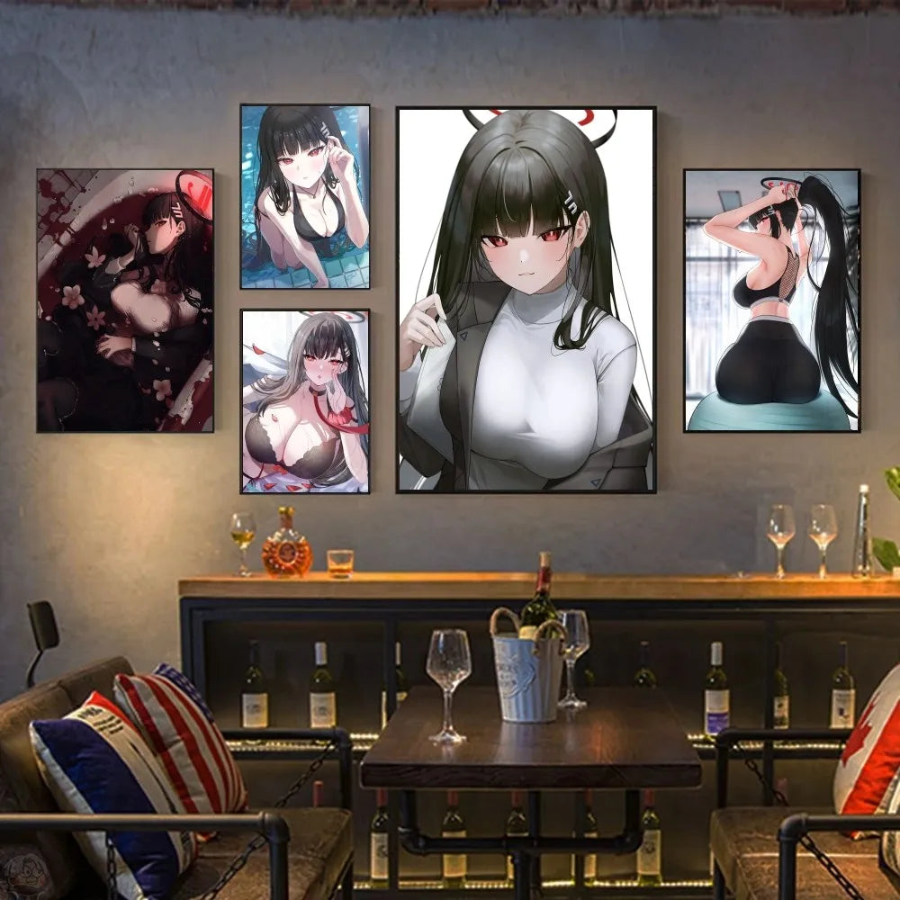 Blue Archive Rio Anime Poster