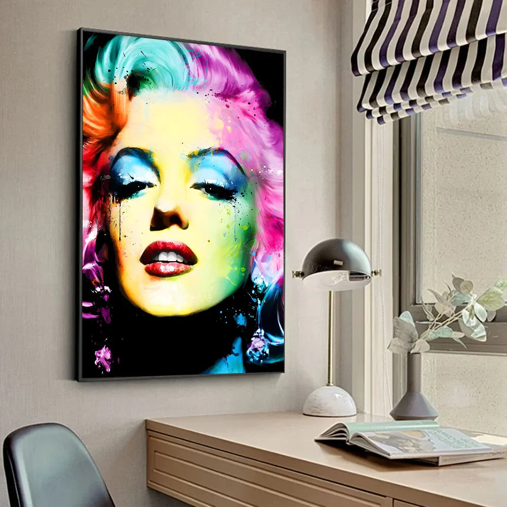 Marilyn Monroe Pop Art Poster