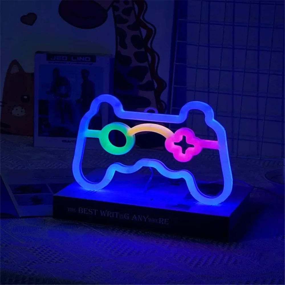 Gamepad Neon LED Wall Light