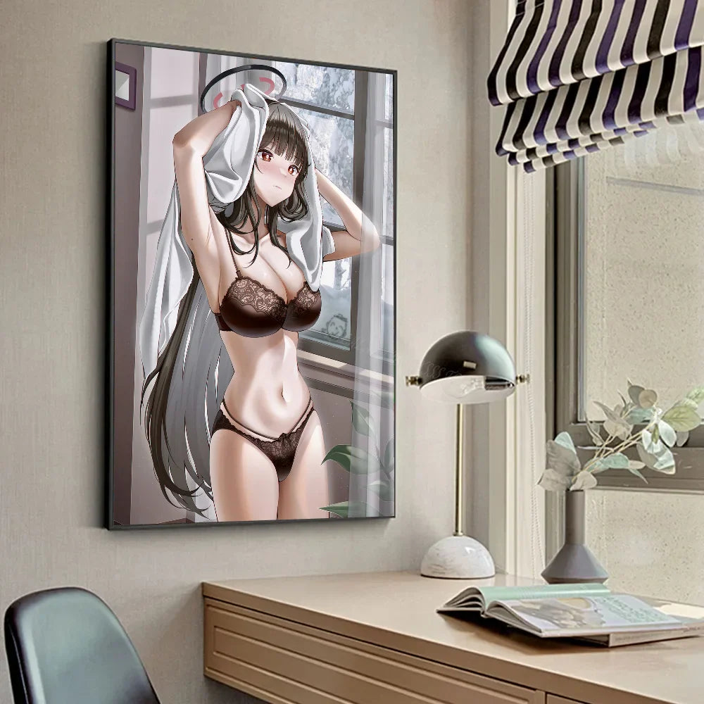 Blue Archive Rio Anime Poster