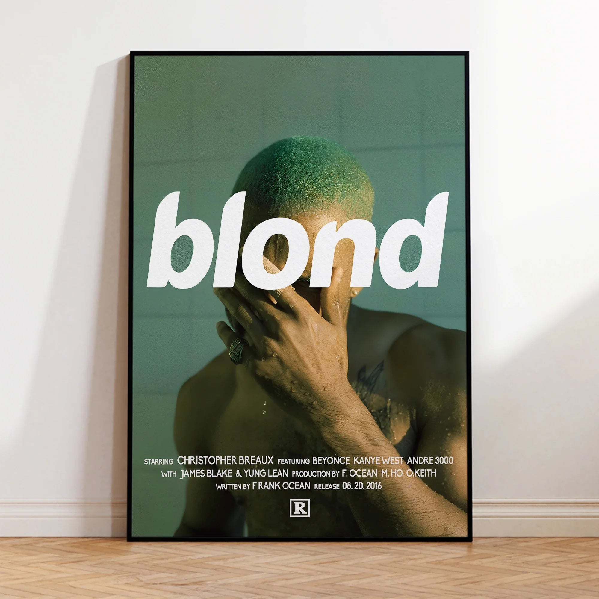 Frank Ocean Blonde Album Poster
