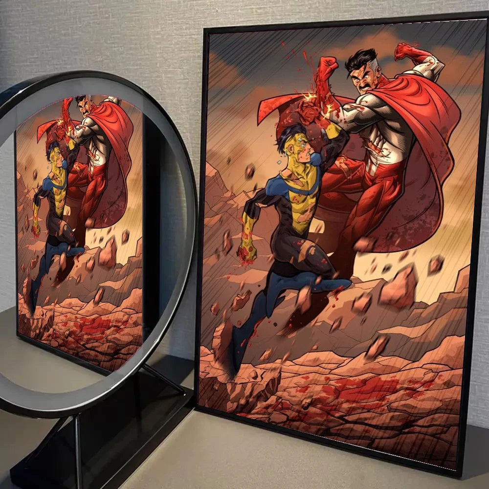 Invincible Comic Poster Set