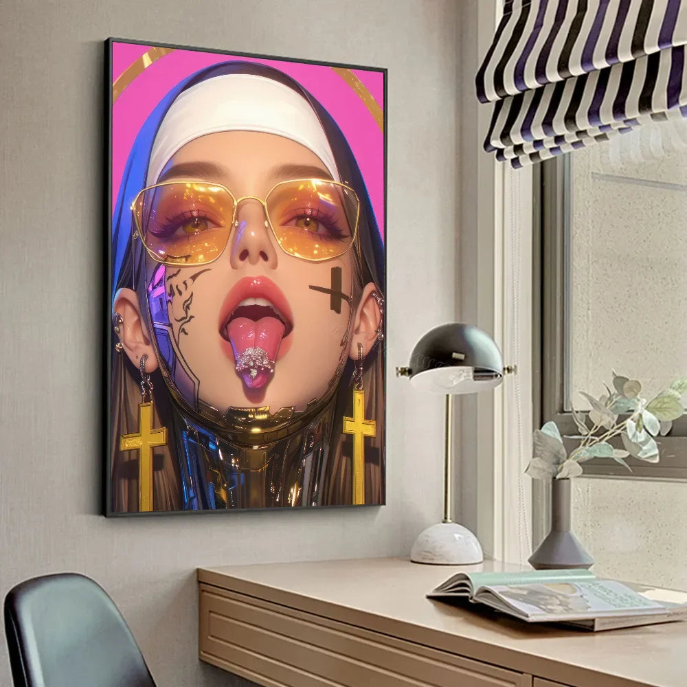 Anime Nun Poster Set