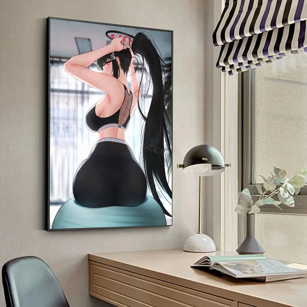 Blue Archive Rio Anime Poster