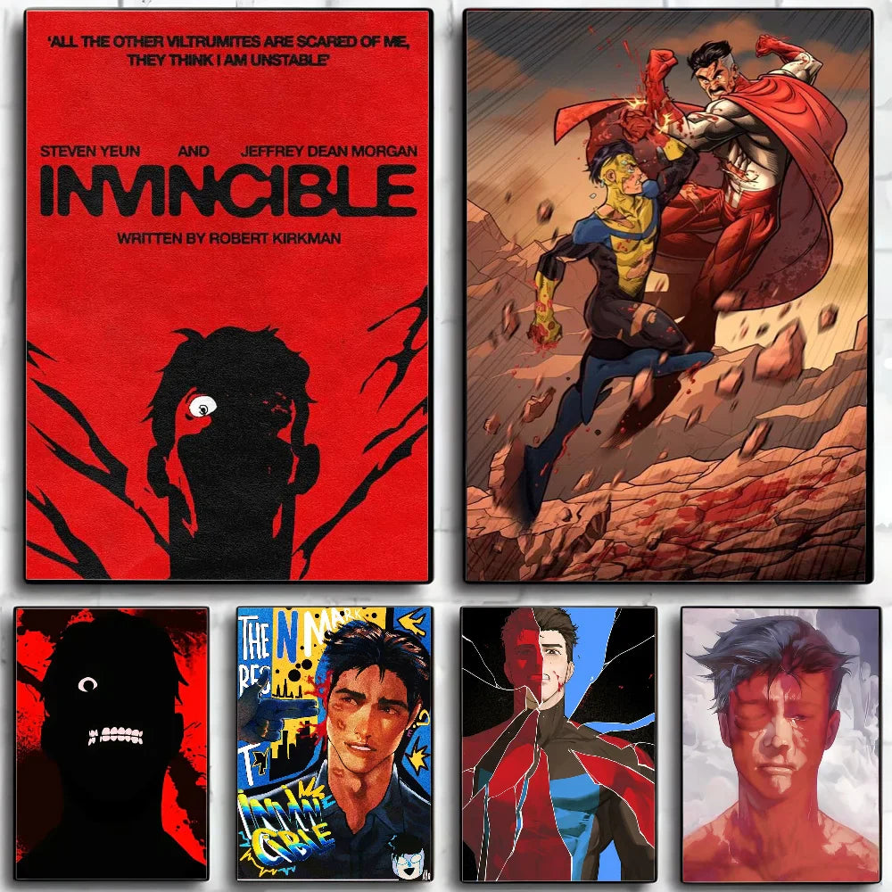 Invincible Comic Poster Set