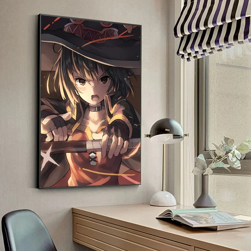 Megumin Anime Poster Set