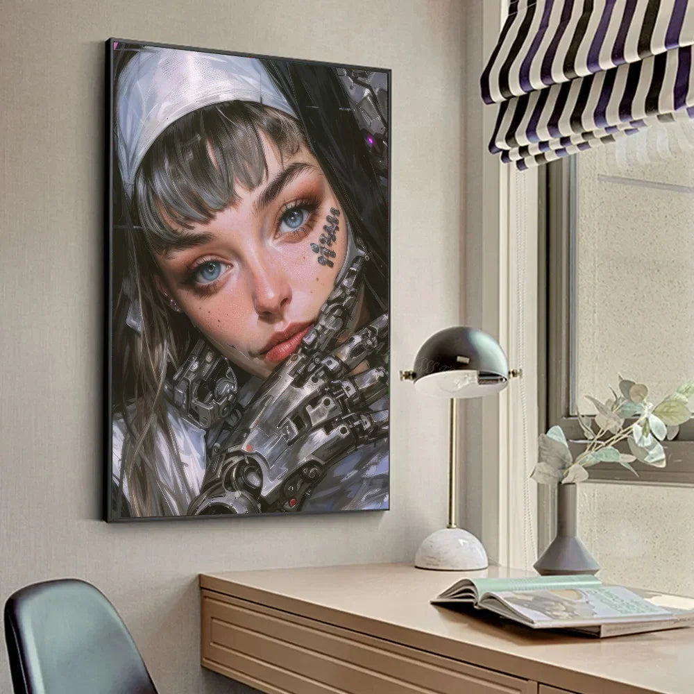 Anime Nun Poster Set