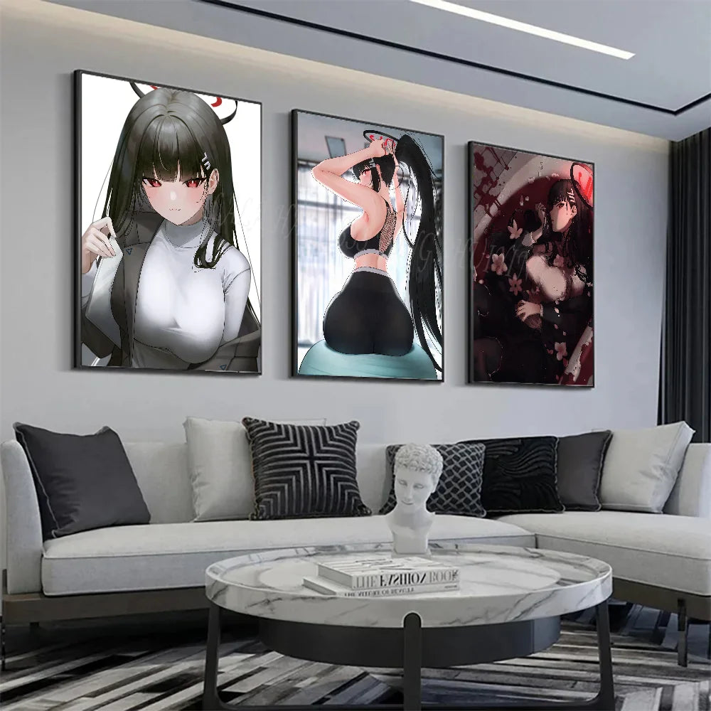 Blue Archive Rio Anime Poster