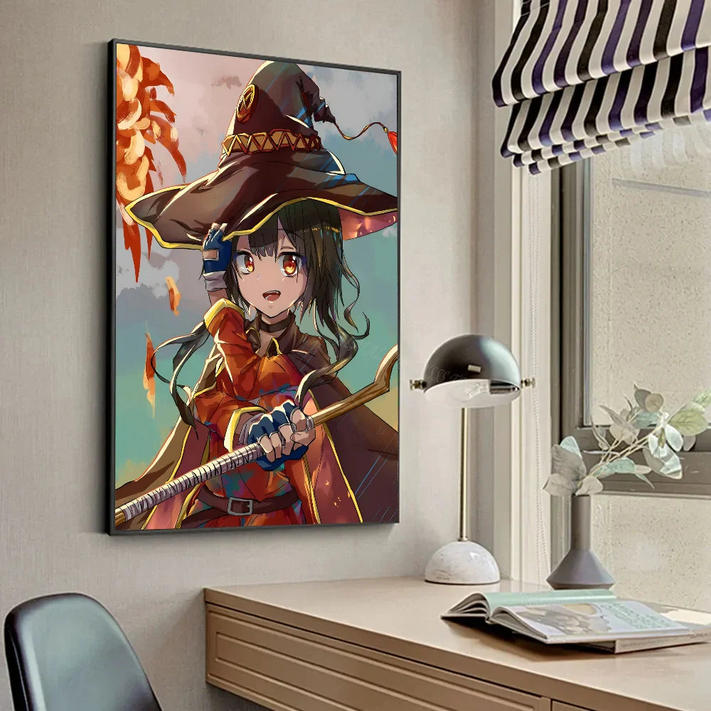 Megumin Anime Poster Set