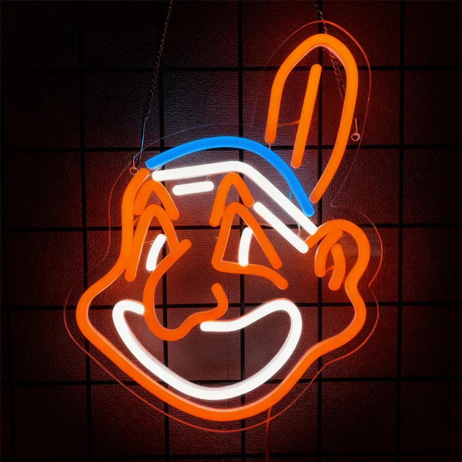 Rabbit Icon Neon LED Wall Sign