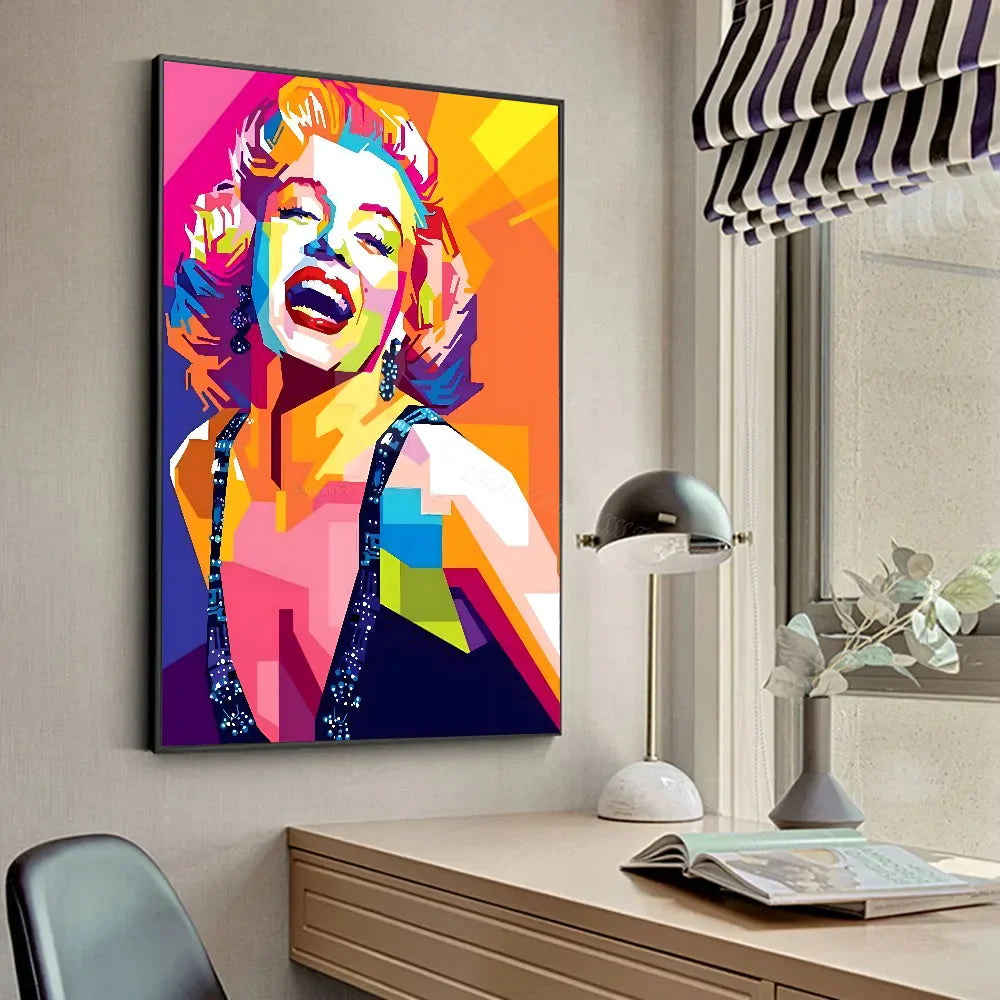 Marilyn Monroe Pop Art Poster