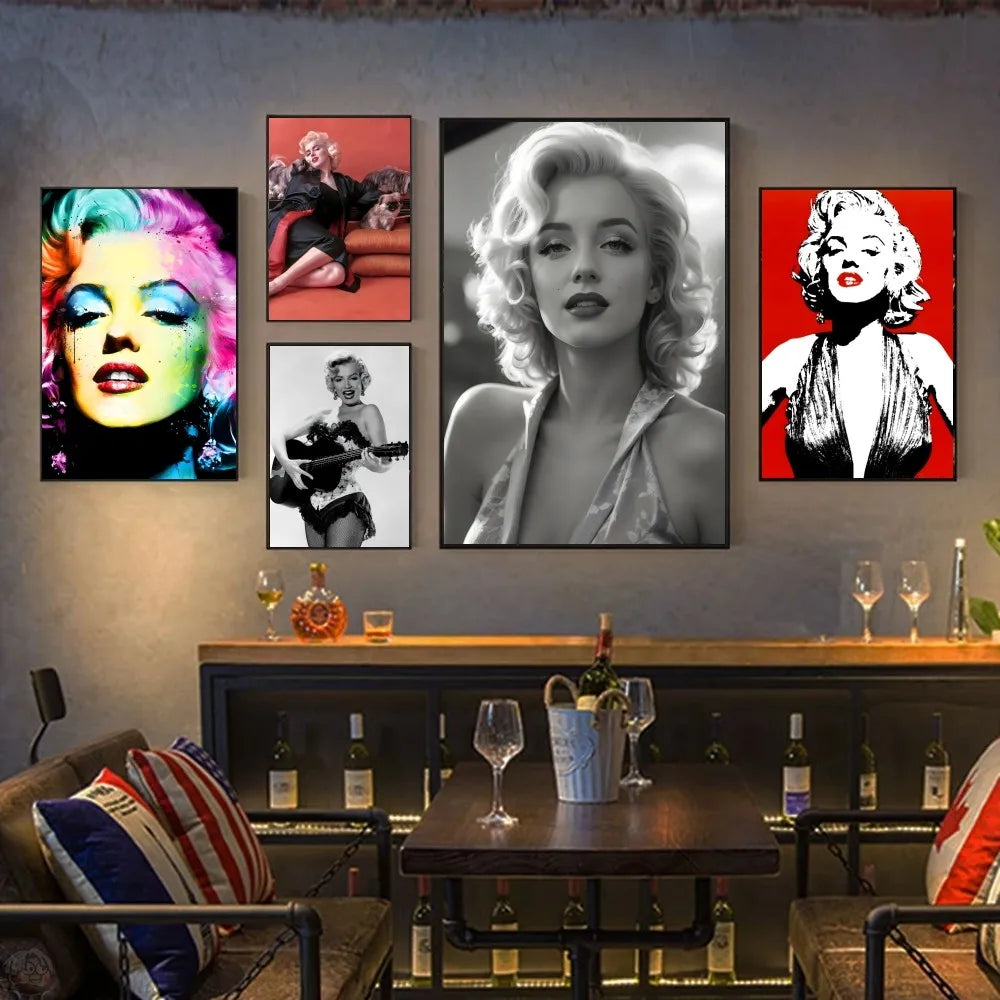 Marilyn Monroe Pop Art Poster