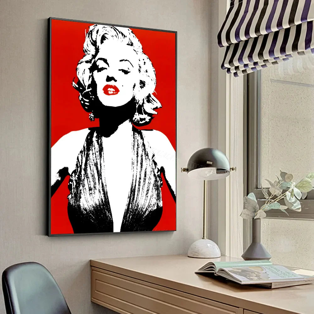 Marilyn Monroe Pop Art Poster