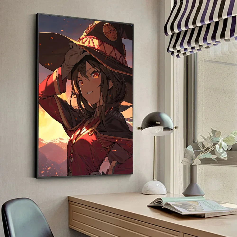 Megumin Anime Poster Set