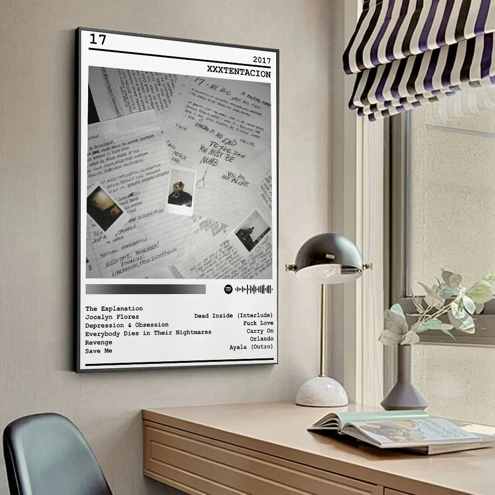 XXXTentacion Album Poster Set