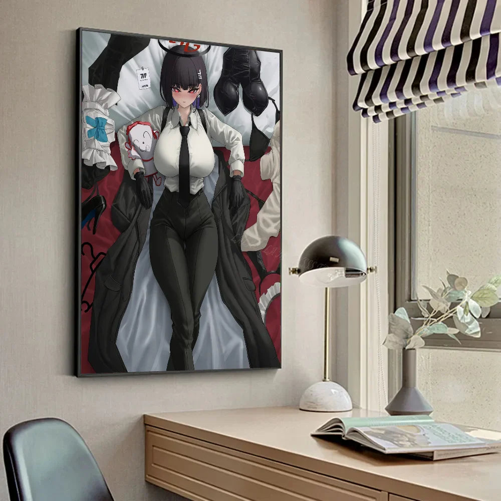 Blue Archive Rio Anime Poster