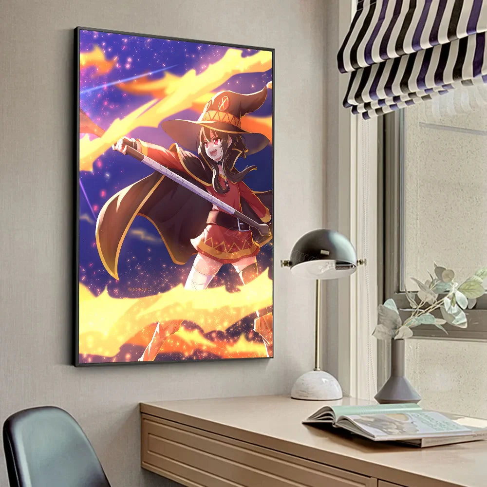 Megumin Anime Poster Set