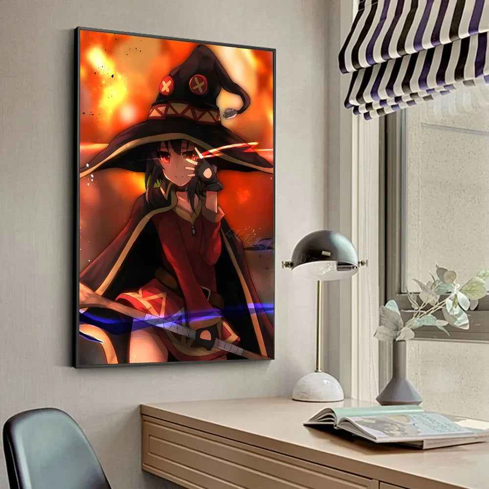 Megumin Anime Poster Set