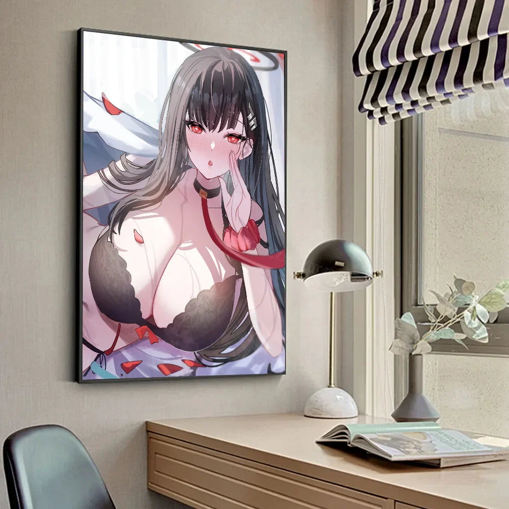 Blue Archive Rio Anime Poster