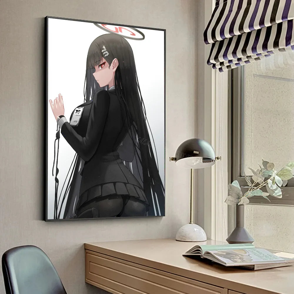 Blue Archive Rio Anime Poster