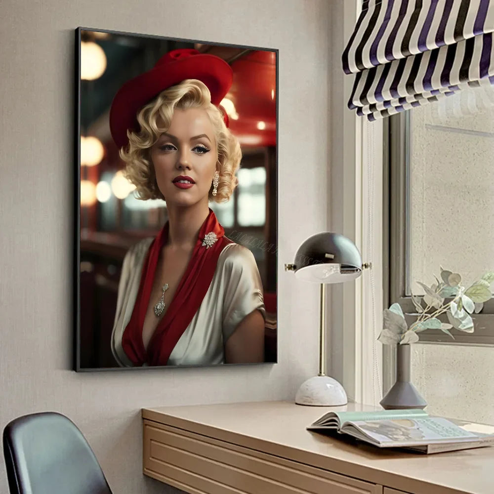 Marilyn Monroe Pop Art Poster