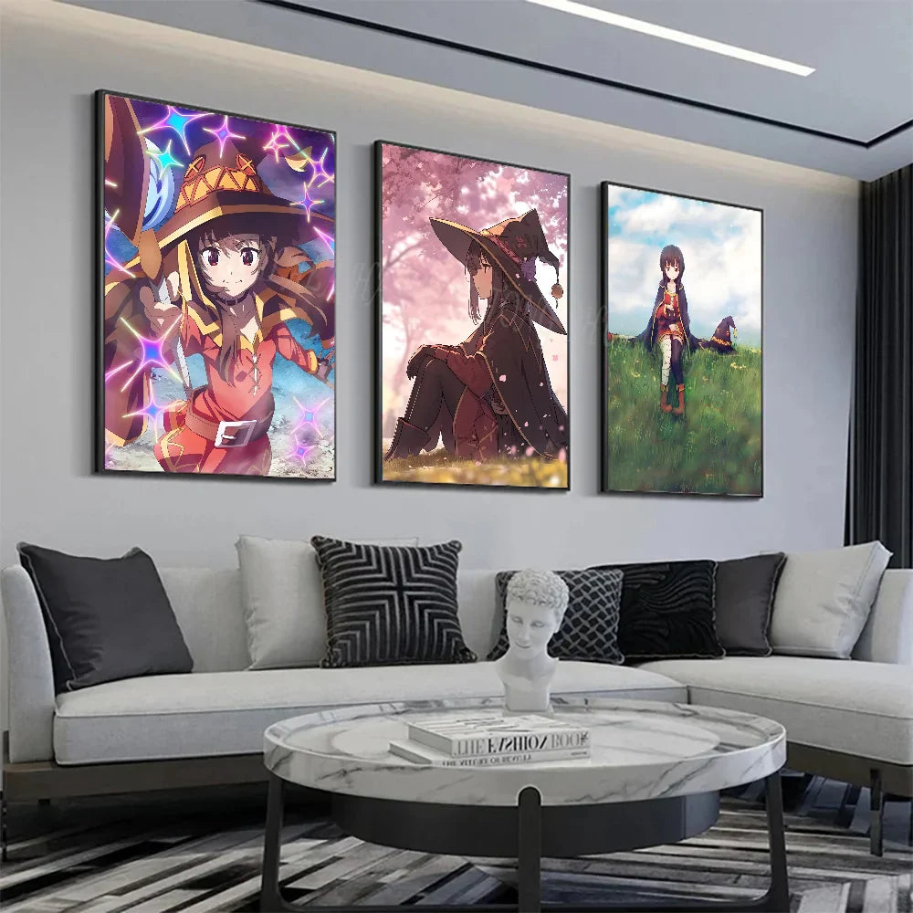 Megumin Anime Poster Set