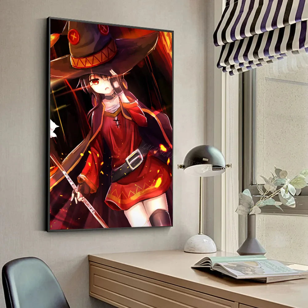 Megumin Anime Poster Set