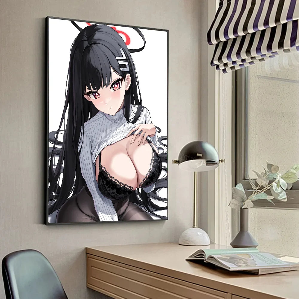 Blue Archive Rio Anime Poster