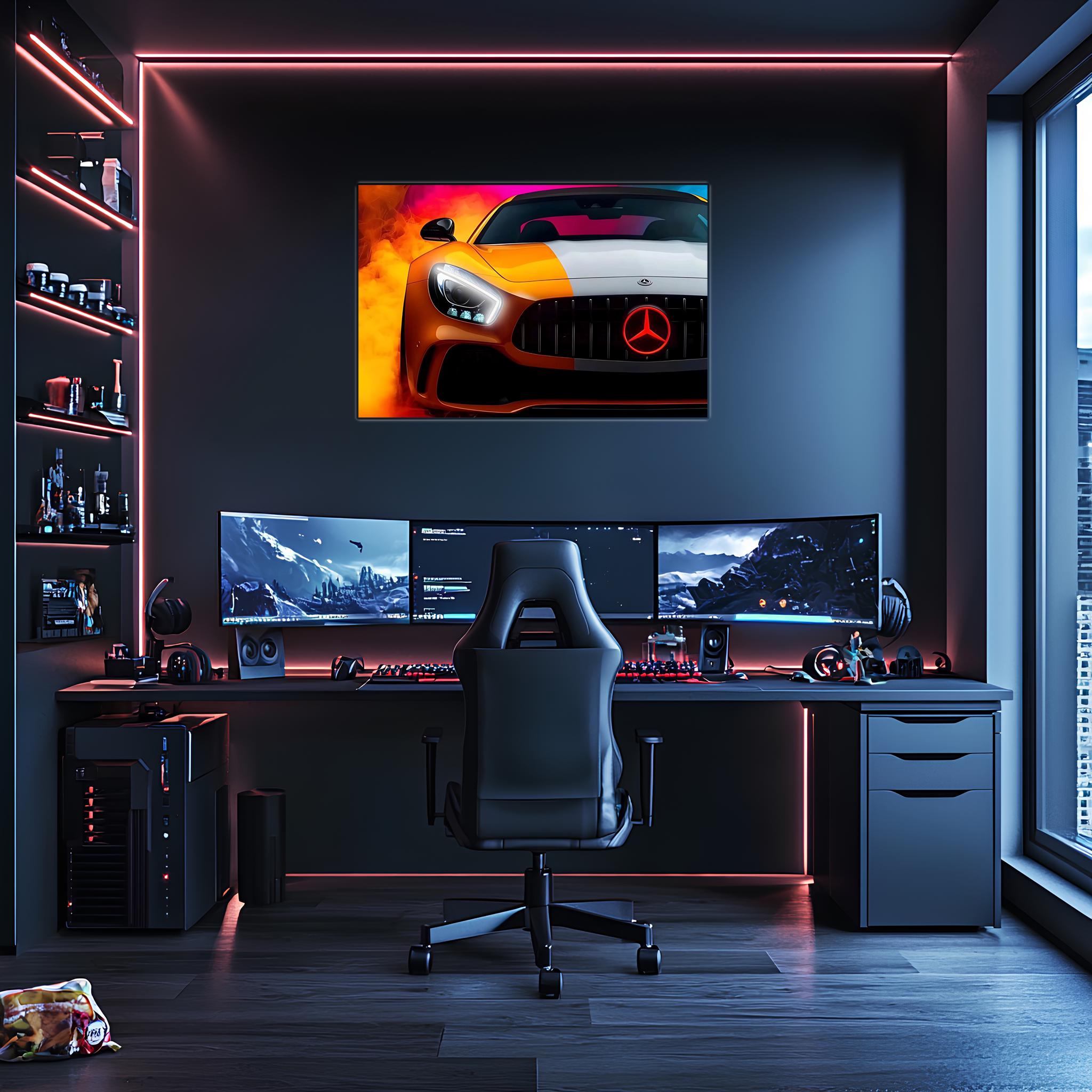 Mercedes AMG Neon Wall Sign