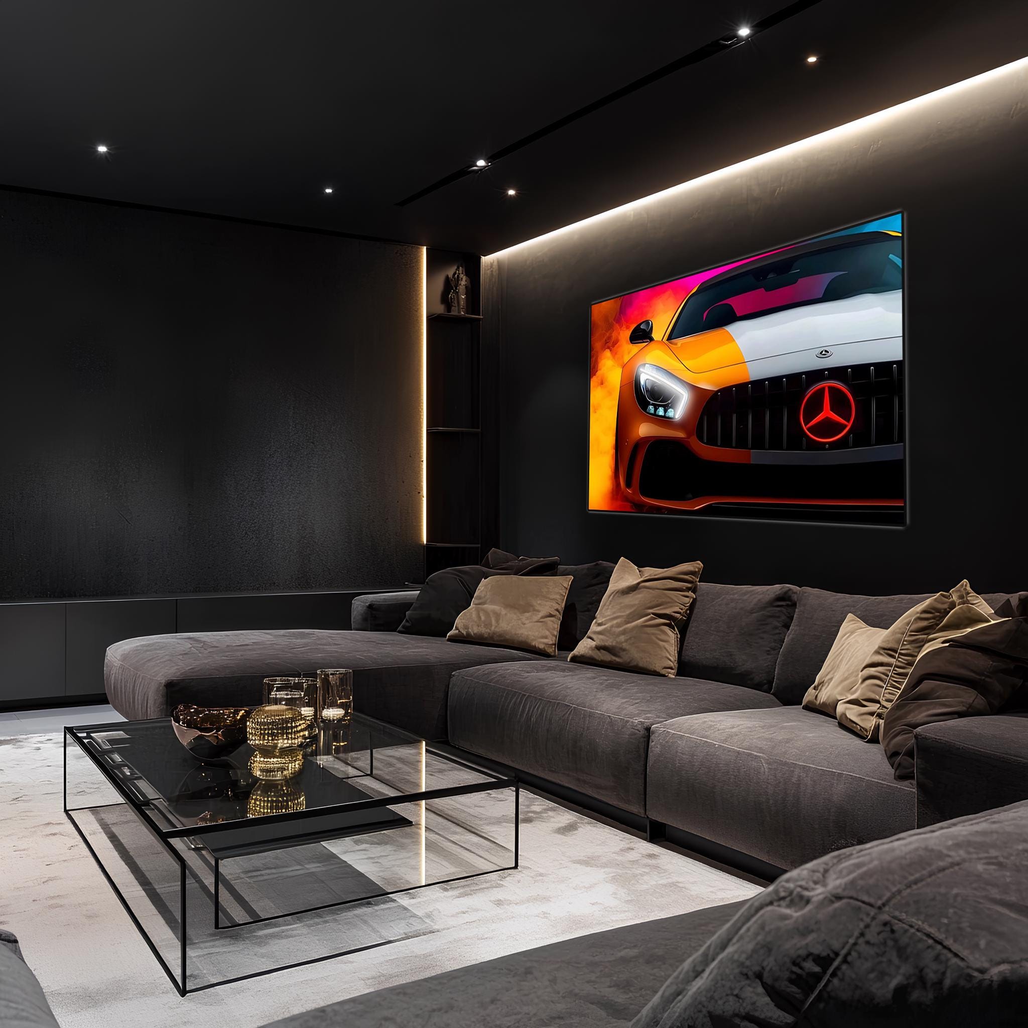 Mercedes AMG Neon Wall Sign