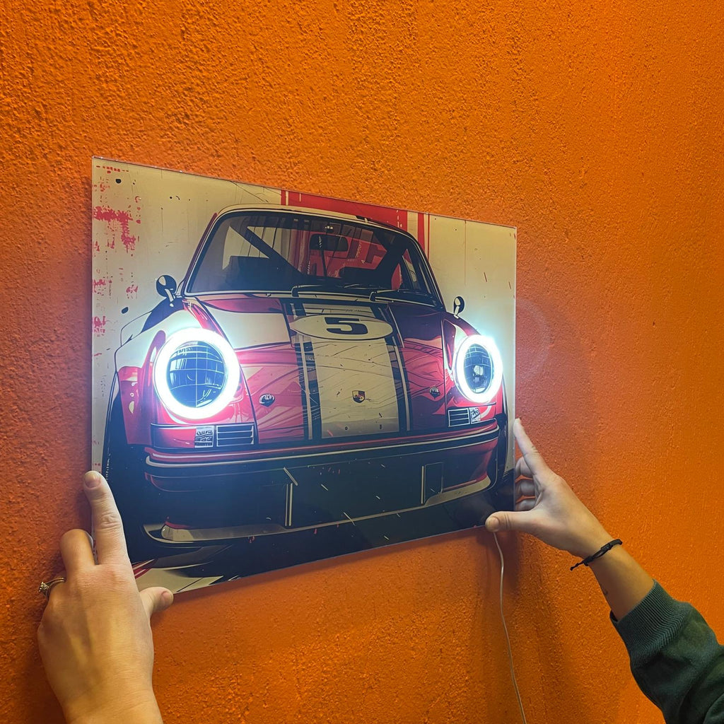 Neon LED Car Wall Sign