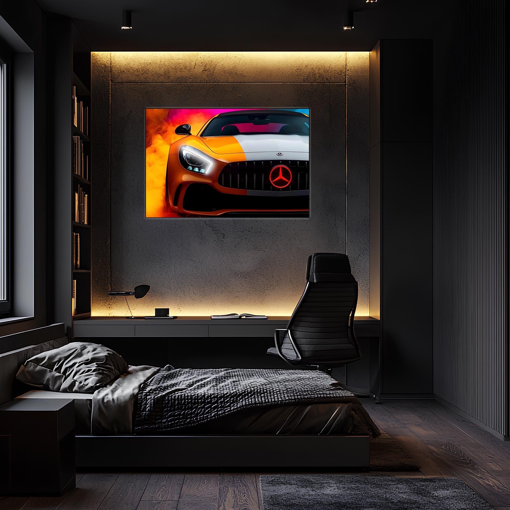 Mercedes AMG Neon Wall Sign