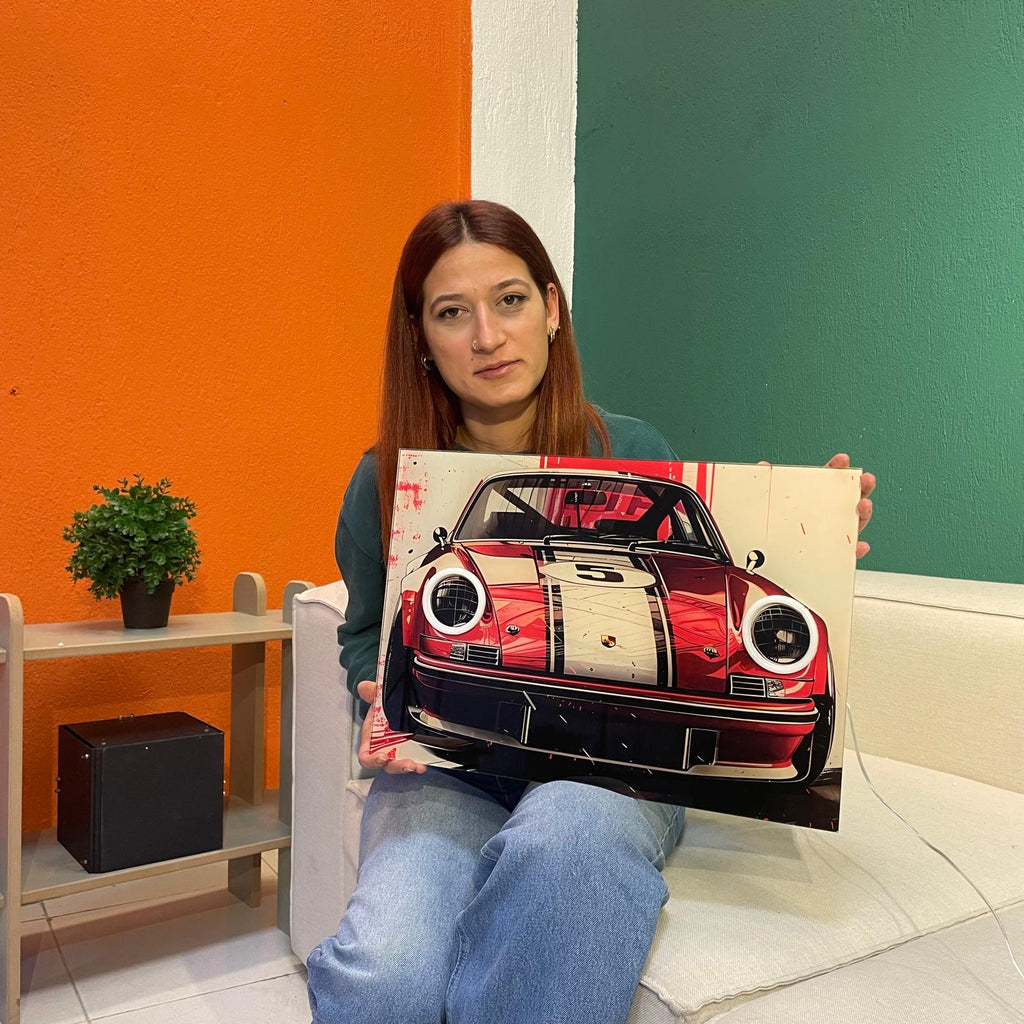 Neon LED Car Wall Sign